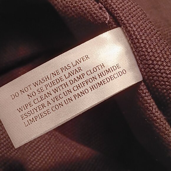 Ralph Lauren Fragrances chain tassel cotton canvas XL shoulder tote purse - Picture 12 of 12